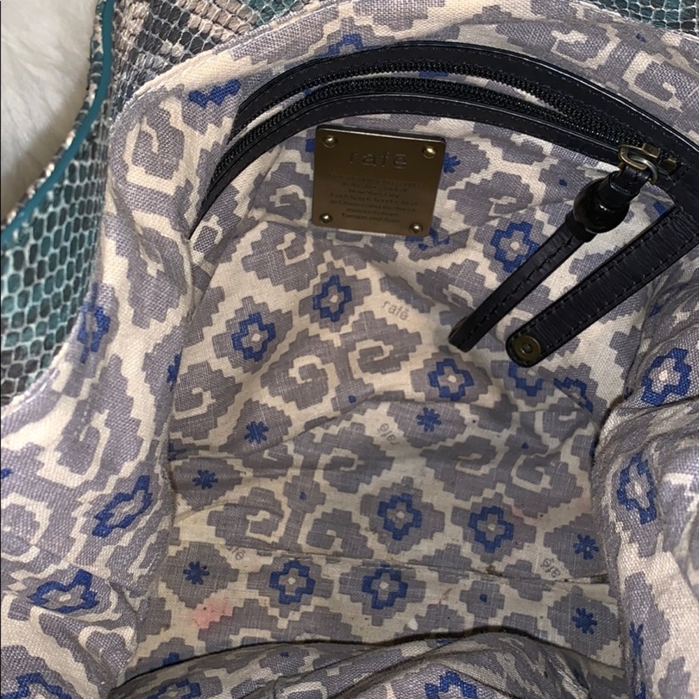 Rafe New York Zani Printed Python Hobo Bag - image 3